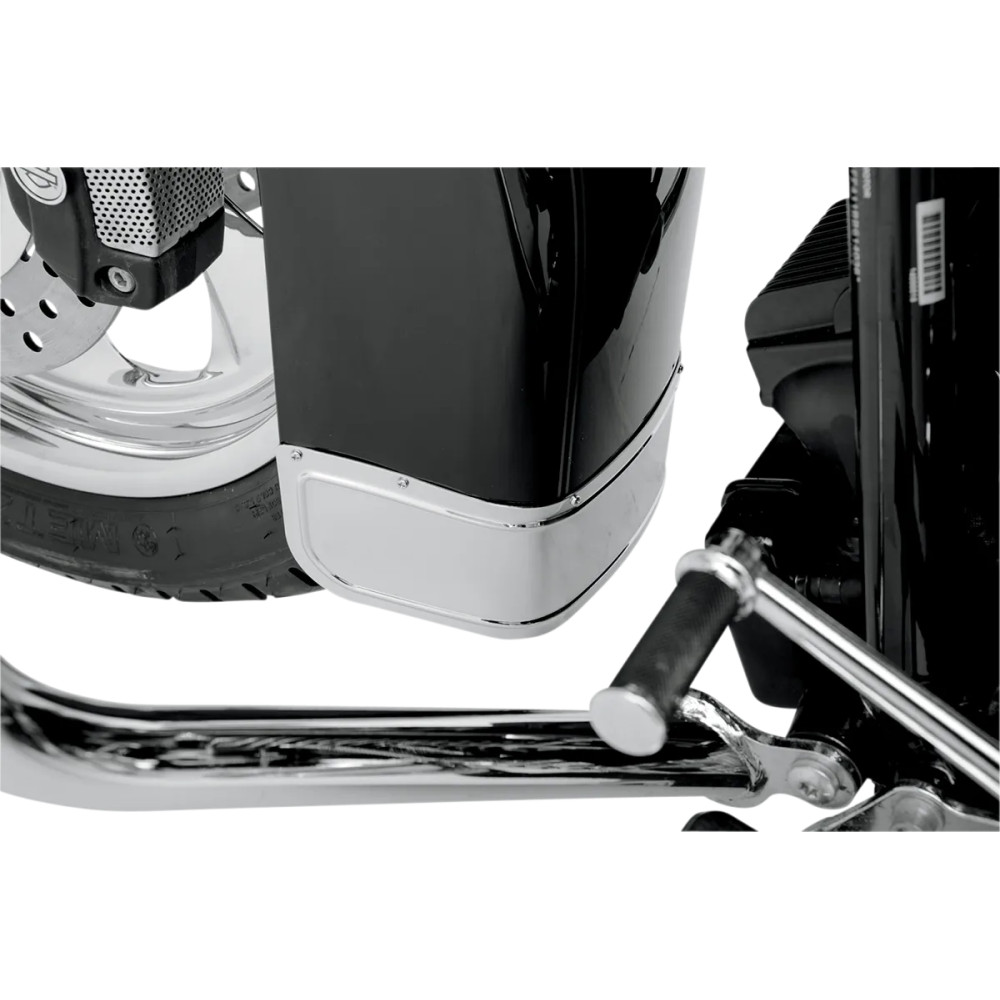 Chrome Plated Steel Front Fender Skirt — Smooth Chrome Plated Steel Front Fender Skirt — Smooth