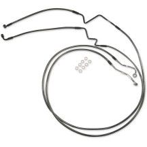 Touring Lower Brake Line — Left