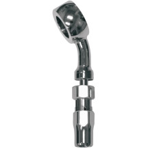 BYO® Build-Your-Own Banjo with Fitting — 12 mm 35° banjo fitting, chrome