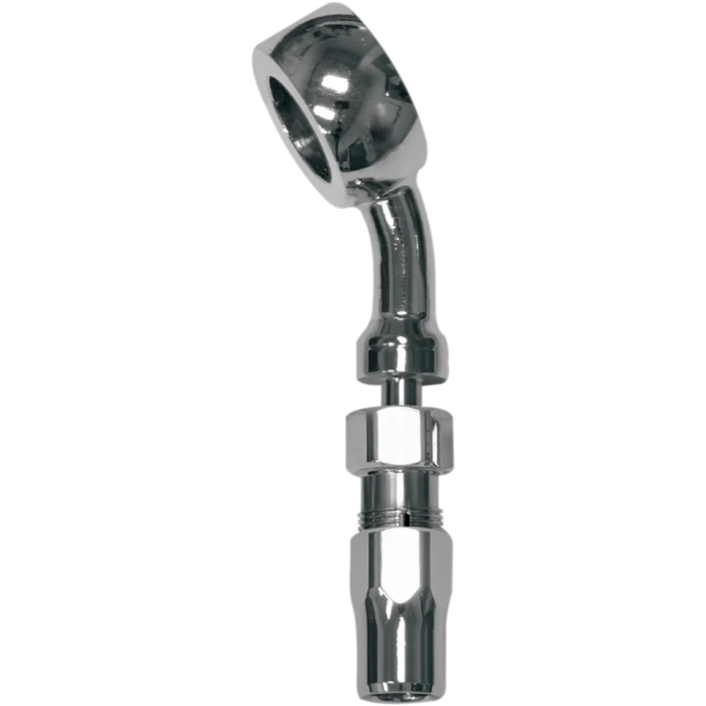 BYO® Build-Your-Own Banjo with Fitting — 12 mm 35° banjo fitting, chrome