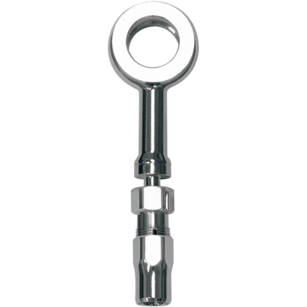BYO® Build-Your-Own Banjo with Fitting — 7/16\" straight banjo fitting, stainless steel, chrome