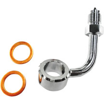 Adaptador de línea de freno superior para triciclo — Superior, cromo, Sterling Chromite II