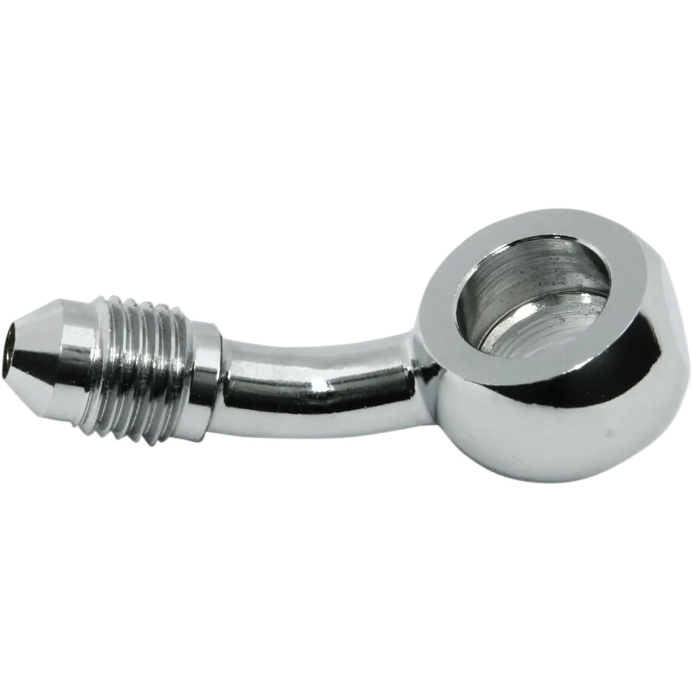 Racor banjo -3 AN — 3/8" (10 mm), AN-3 macho, cromo