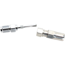 Racor de flare invertido — 10 x 1 mm, cromado
