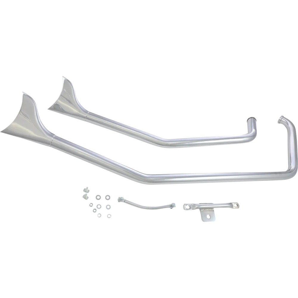 1-3/4" Upsweep Fishtail Drag Pipes