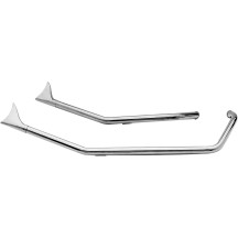 1-3/4" Upsweep Fishtail Drag Pipes