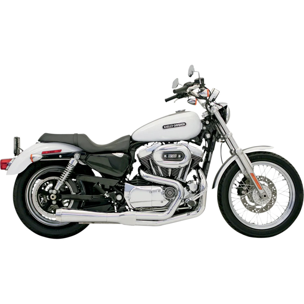Escape Road Rage 2:1 XL — sistema 2 en 1, silenciador 4", cromado