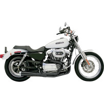 Sistema de escape Road Rage 2:1 XL — silencador 4", negro