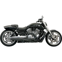 Road Rage II B1 Power Sistema 2:1 — silenciador 4", negro con recubrimiento en polvo