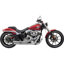 Pro-Street Exhaust System — 63.5 mm (2-1/2") muffler, Chrome