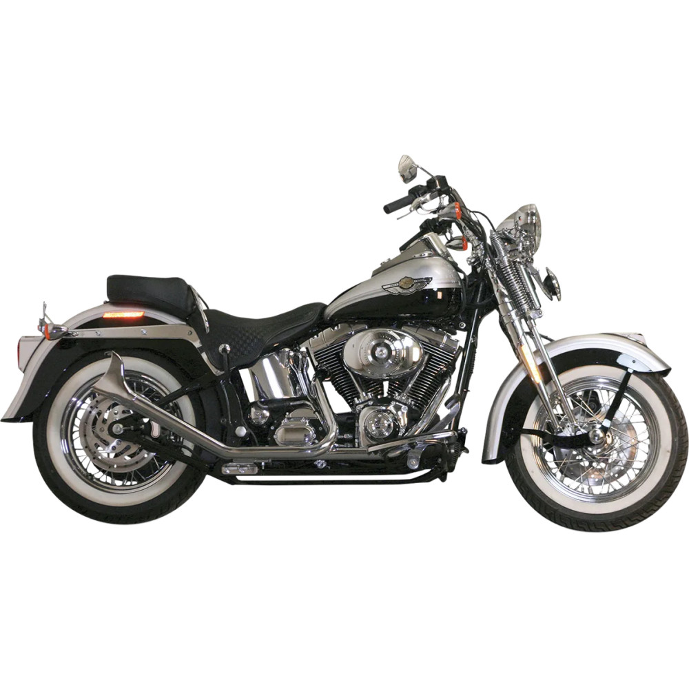 1-3/4" “Lado a Lado” Sistema de Escape Fishtail Upsweep