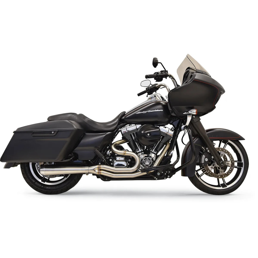 Road Rage III 2:1 Exhaust System — 10 cm (4\") muffler, 2-into-1 system
