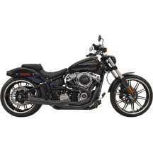 Road Rage 2:1 Exhaust System — 10 cm (4\") muffler, Black