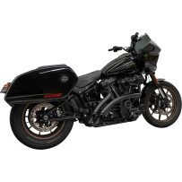 Sistema de escape Radial Sweepers — Negro, sistema 2-Into-2