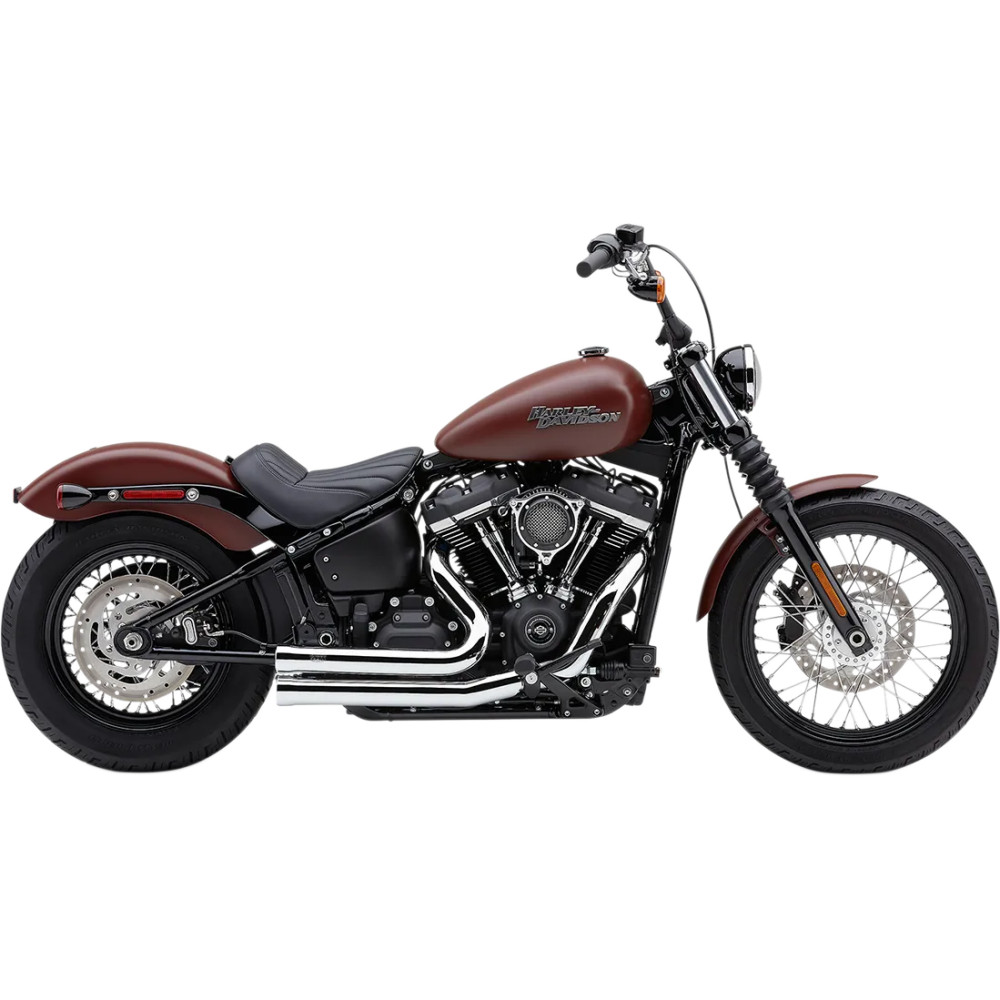 Sistema de Escape Speedster 909 — sistema completo 2-into-2, 88.9 mm (3.5"), Cromo