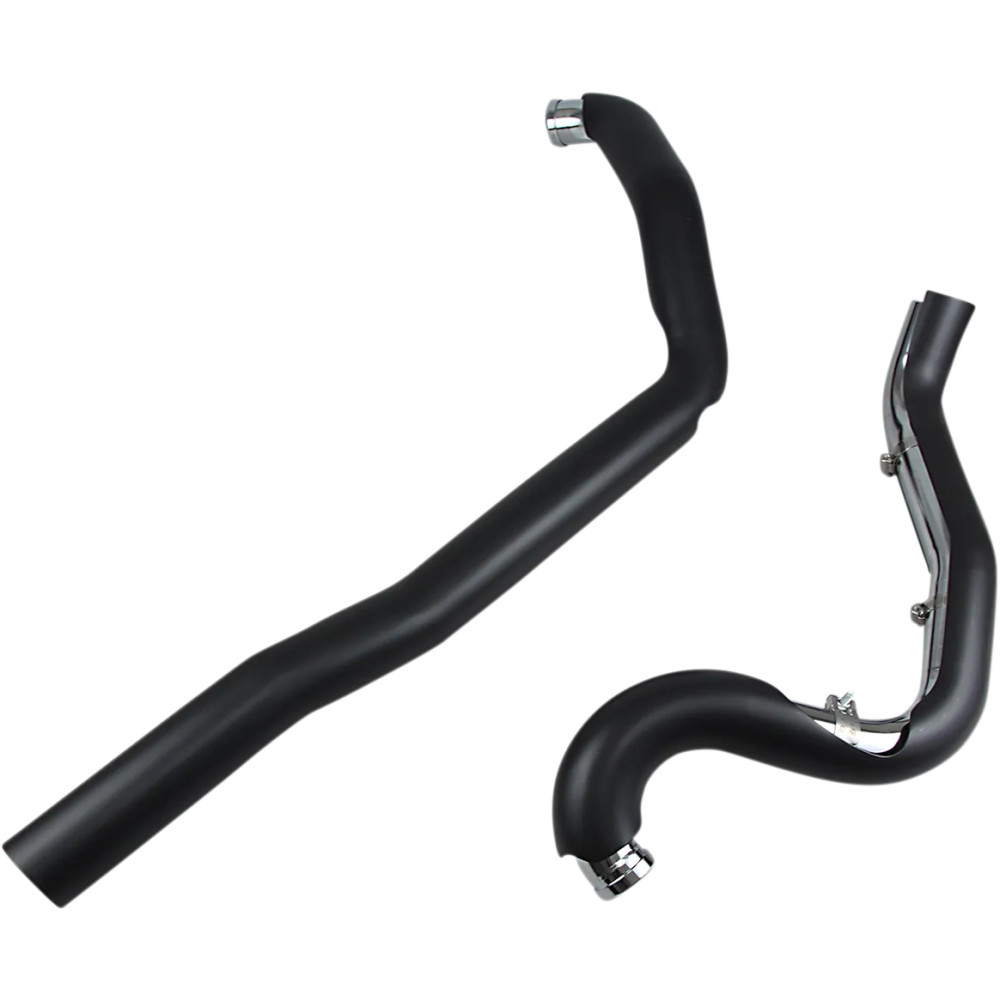 True Dual Headpipes — 1.75 in diameter, 2-into-2 system, Black