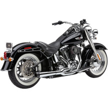 El Diablo 2:1 Exhaust System — 10 cm (4") muffler, 2-Into-1 system