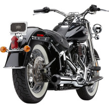 El Diablo 2:1 Exhaust System — 10 cm (4") muffler, 2-Into-1 system