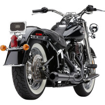 El Diablo 2:1 Sistema de escape — sistema 2-into-1, 10 cm (4"), negro