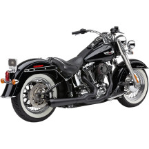 El Diablo 2:1 Sistema de escape — sistema 2-into-1, 10 cm (4"), negro