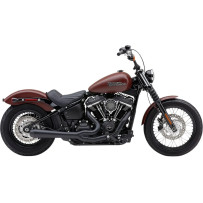 El Diablo 2:1 Sistema de escape — 10 cm (4\") silenciador, sistema 2 en 1, negro
