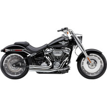 Sistema de escape Speedster 909 — Corto, silenciador 3.5", 2-into-2, Cromo