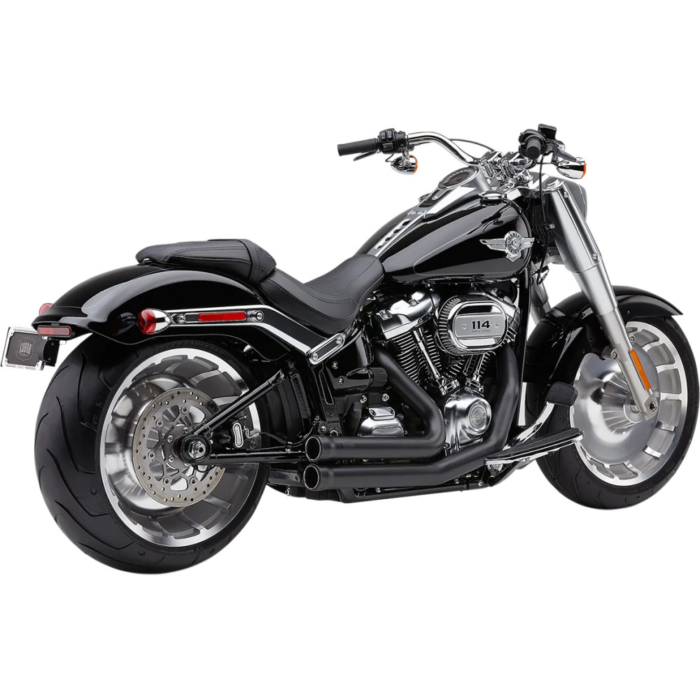 Sistema de escape Speedster 909 — 88.9 mm (3.5"), sistema 2-into-2, Negro