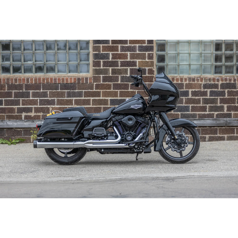2 into 1 Sidewinder® Complete Exhaust System — 11.5 cm (4-1/2"), Chrome