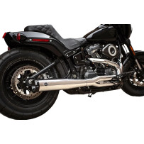 Sistema de escape SuperStreet 2:1 — sistema 2-into-1, cromado