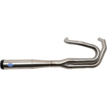 Sistema de escape Superstreet 2-into-1 — acero inoxidable