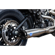 Sistema de escape Superstreet 2-into-1 — acero inoxidable