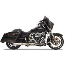Sistema de escape Super Bike de longitud media 2-en-1