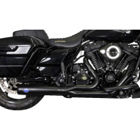 Sistema de escape 2-into-1 Diamondback — diámetro del silenciador 4", 50 estados, Guardian Black