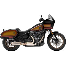 2-into-1 Stainless Exhaust System with 4" Super Bike Muffler