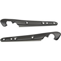 Rear Fender Strut — Black gloss, pair