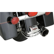 Fender Rail — Chrome, Rear