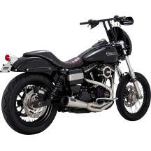 Sistema de escape 2 en 1 Upsweep — Cepillado, acero inoxidable 304