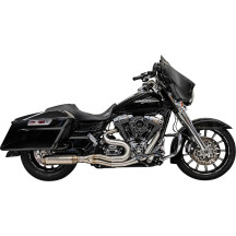 Super Bike 2:1 Exhaust System — 2-Into-1, 10 cm (4\"), 18 mm oxygen sensor, stainless steel