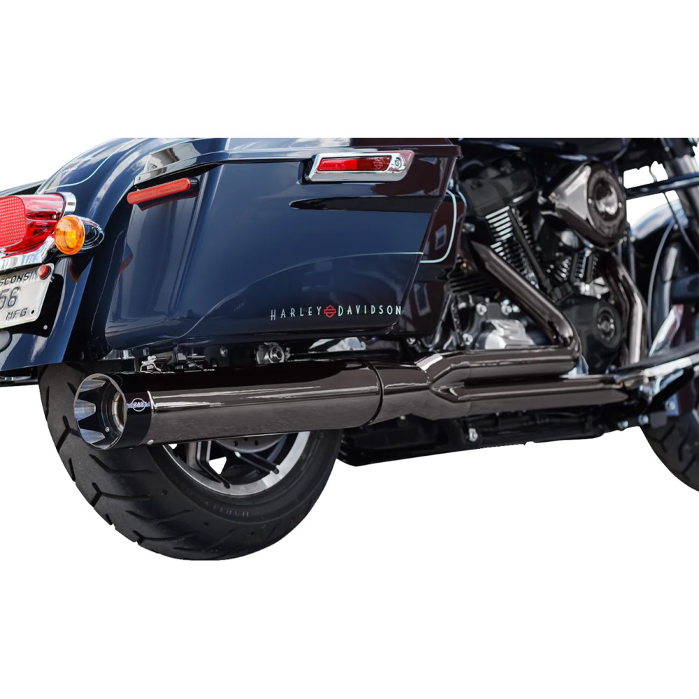 2-into-1 Sidewinder® Exhaust System — Lava Chrome