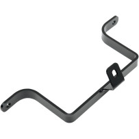 Saddlebag-To-Fender Support Bracket — Black, Rear