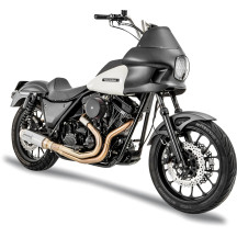 Sistema de escape 2-en-1 con silenciador Super Bike