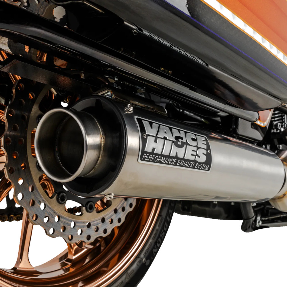 Sistema de escape 2-into-1 Supersport PCX™ — 2-into-1, 304 acero inoxidable, cepillado