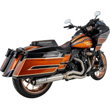 Sistema de escape 2-into-1 Supersport PCX™ — 2-into-1, 304 acero inoxidable, cepillado
