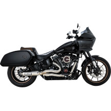 Sistema de escape 2 en 1 Supersport — silenciador 10 cm (4"), acabado cepillado, 49 State