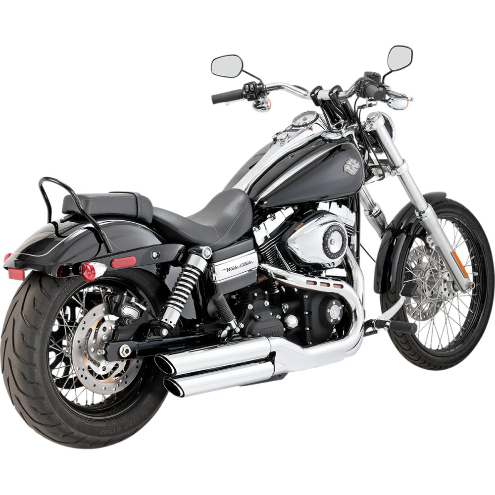 Silenciadores Slip-On Twin Slash Redondos de 3"