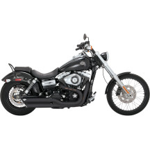 Silenciadores Slip-On Twin Slash Redondos de 3"