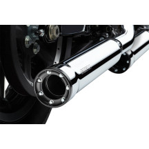 RPT 3" Slip-On Mufflers — 3" Slip-On, Chrome