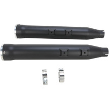 Silenciadores RPT Slip-On de 3" — 76,2 mm (3"), negro