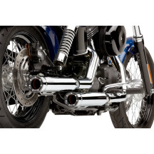 RPT 3" Slip-On Mufflers — 3" outer diameter, black end cap