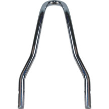 Round Sissy Bar — 13" height, 7-1/2" width, Chrome
